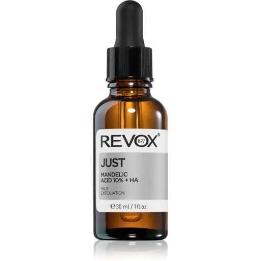 Revox B77 JUST Mandelic Acid 10% + HA vyhladzujúce sérum s kyselinou mandľovou 30 ml