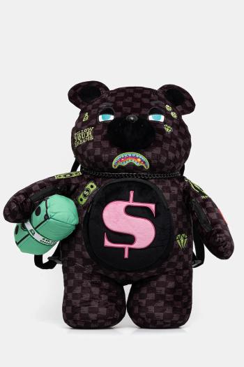 Ruksak Sprayground čierna farba, malý, vzorovaný, 910B7467NSZ