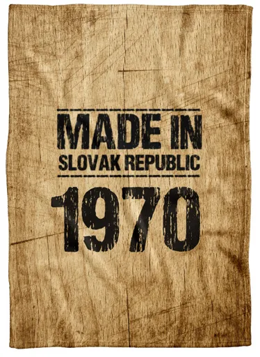 Deka Made In (rok: 1970, Podšitie baránkom: NE)