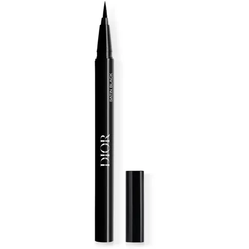DIOR Diorshow Liquid Liner tekuté očné linky v pere vodeodolné odtieň 096 Satin Black 0.55 ml