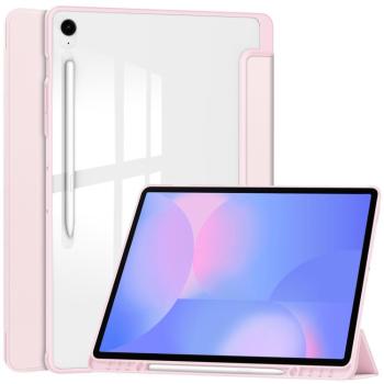 CRYSTAL Zaklápacie puzdro Samsung Galaxy Tab S10 FE+ svetloružové