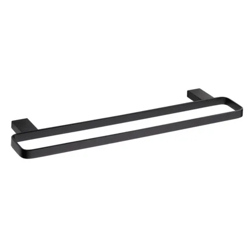 Bemeta Nero držiak uterákov čierna 135004080