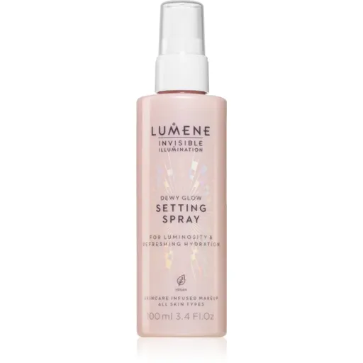 Lumene Invisible Illumination Dewy Glow rozjasňujúci fixačný sprej 100 ml