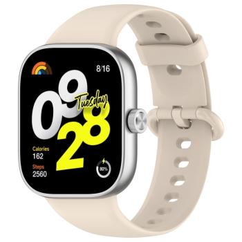 SILICONE Vymeniteľný remienok pre Xiaomi Redmi Watch 5 béžový
