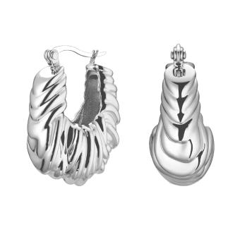 Rosefield Fashion oválne náušnice z ocele Statement JESKS-J1055