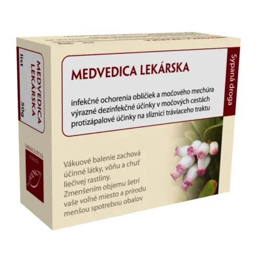 HANUS Medvedica lekárska list 50g