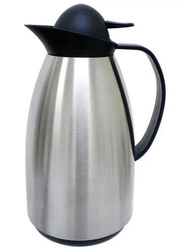 Nerezová termoska s dávkovačom TORO 1000ml sklenená vložka