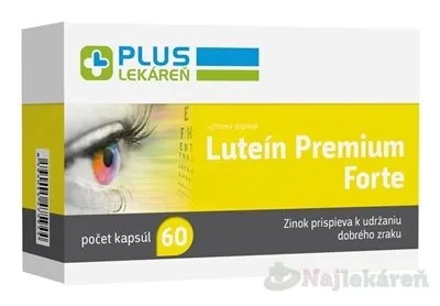 Plus Lekáreň Luteín Premium Forte 60 kapsúl