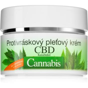 Bione Cosmetics Cannabis CBD regeneračný protivráskový krém s CBD 51 ml