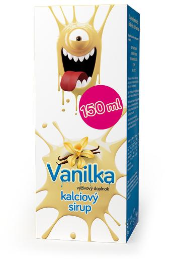 VULM Kalciový sirup Vanilka 150 ml