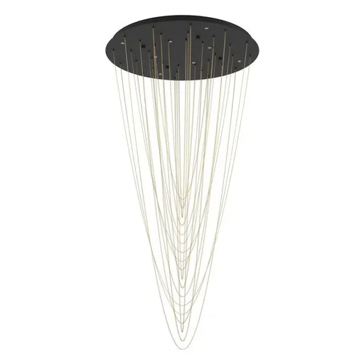 LED závesné osvetlenie Eglo TREPUCO čierna 390355