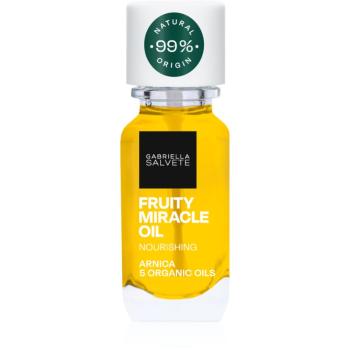 Gabriella Salvete Natural Fruity Miracle vyživujúci olej na nechty 11 ml