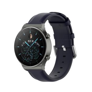 SYNTHETIC Remienok pre Huawei Watch 4 / Watch 4 Pro tmavomodrý