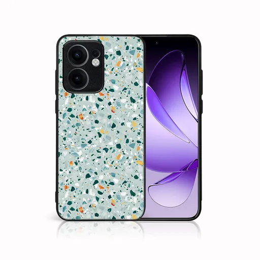 MY ART Ochranný kryt pre Oppo Reno13 F 5G / Reno13 FS 5G BLUE TERRAZZO (164)
