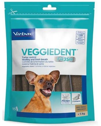 Virbac CET Veggiedent Fresh XS 15 ks psy do 5 kg