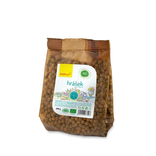 WOLFBERRY Hrášok BIO semienka na klíčenie 200 g