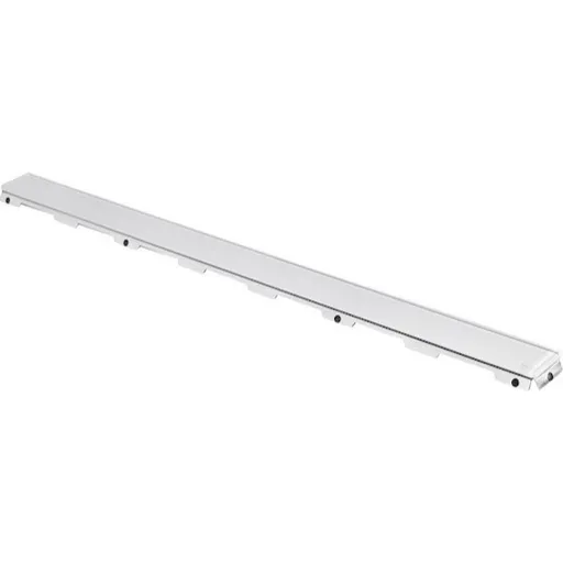 Tece Drainline rošt 115 cm sklo bílá lesk plný 601291