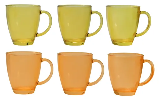 MAKRO - Hrnček sada 3ks, 380ml rôzne farby