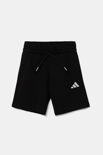 Detské krátke nohavice adidas čierna farba, KC5407