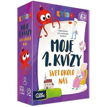 Kvído – Moje prvé kvízy Svet okolo nás (8590228035400)