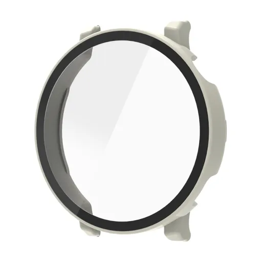 PC FULL COVER Plastový kryt so sklom pre Huawei Watch GT 5 41mm béžový