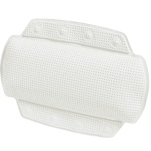 Spirella Vankúš do vane ALASKA, biela, 32 x 23 cm