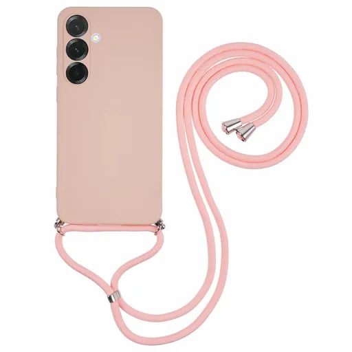 ROPE Kryt so šnúrkou Samsung Galaxy A17 / A17 5G ružový