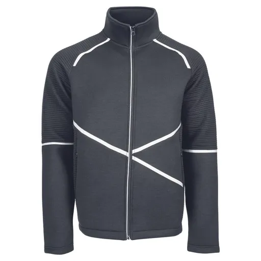 Cerva Voľnočasová mikina L-SURE CRAIG - Čierna | 2XL