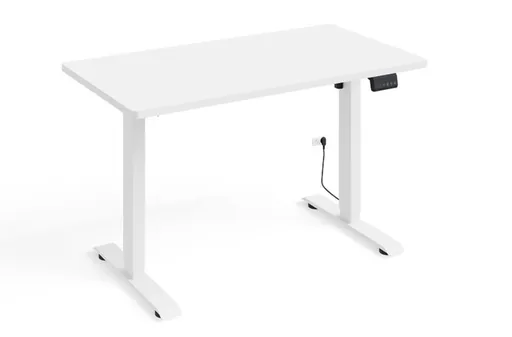 ARTBm Písací stôl BIMOTION | biela 120 x 65 cm Farba: Biele nohy