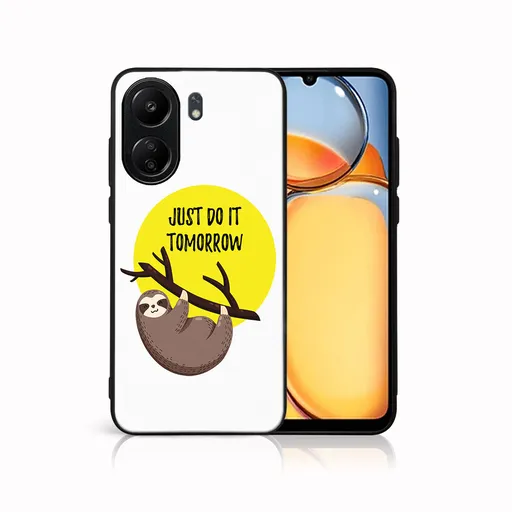 MY ART Ochranný kryt pre Xiaomi Redmi 13C SLOTH (188)