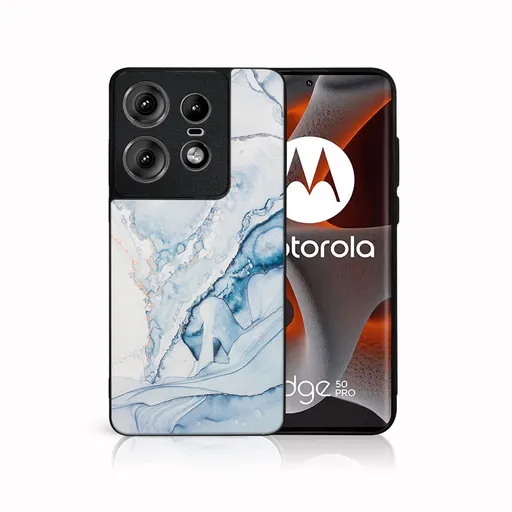 MY ART Ochranný kryt pre Motorola Edge 50 Pro LIGHT BLUE (149)