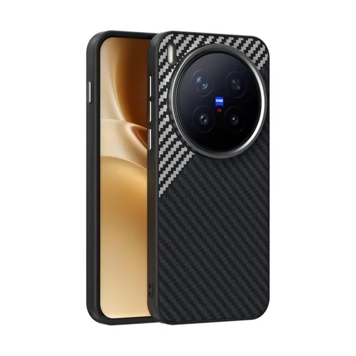 ABEEL C CARBON Ochranný kryt pre Vivo X300 Pro BLACK-GREY