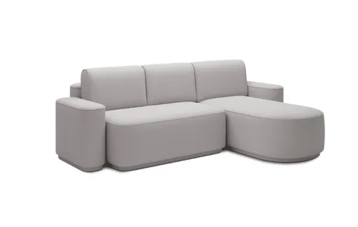 ArtElta Rohová sedacia súprava AURUMM | pravá Farba: Enjoy 01 (sivá)