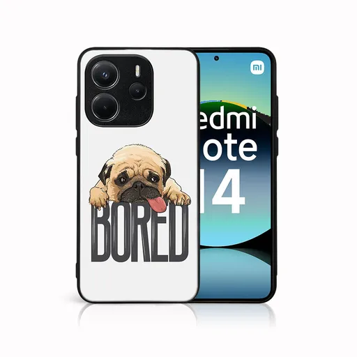 MY ART Ochranný kryt pre Xiaomi Redmi Note 14 BORED (178)