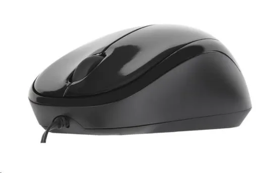 Targus Compact Blue Trace Retractable Wired Mouse Black