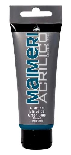 MAIMERI ACRILICO - Akrylové farby 409 - green blue, 0,075 L