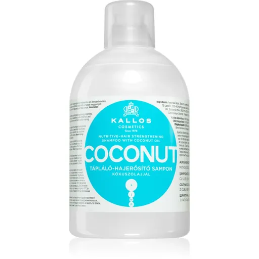 Kallos KJMN Professional Coconut šampón na poškodené vlasy 1000 ml