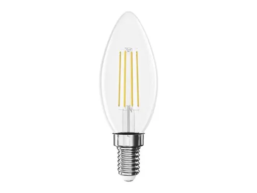 Žiarovka Filament LED E14 3,4W biela teplá EMOS ZF3D22