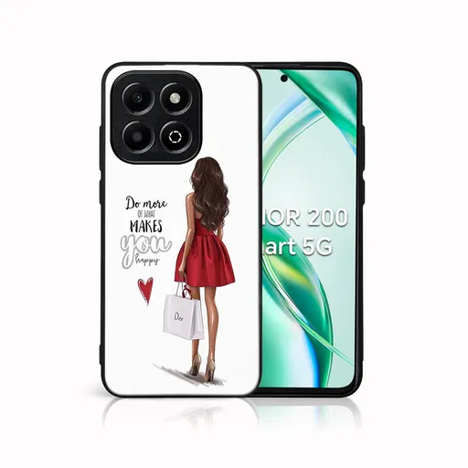 MY ART Ochranný kryt pre Honor 200 Smart 5G RED DRESS (137)