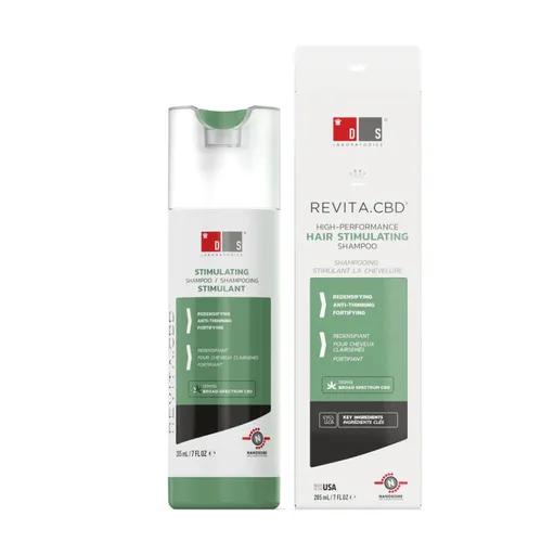 DS LABORATORIES REVITA CBD Šampón proti vypadávaniu vlasov 205 ml