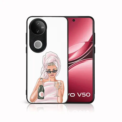 MY ART Ochranný kryt pre Vivo V50 5G CHAMPAGNE (134)
