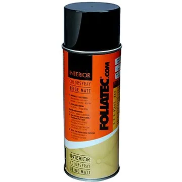 FOLIATEC farba do interiéru – Interior Color Spray 400 ml, farba béžová matná (2004)