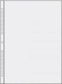 Obal A4 "U" číry eurozáves PP 32mic 100ks