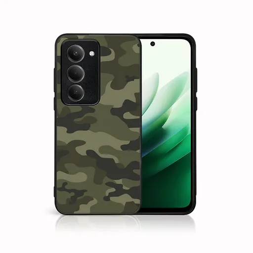 MY ART Ochranný kryt pre Xiaomi Redmi 15 / Redmi 15 5G GREEN CAMO (235)