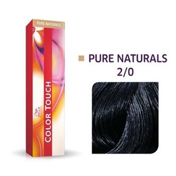 Wella Professionals Color Touch Pure Naturals profesionálna demi-permanentná farba na vlasy s multi-rozmernym efektom 2/0 60 ml