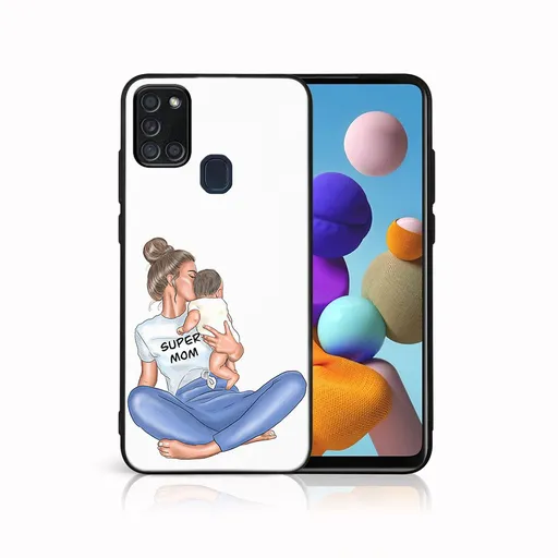 MY ART Ochranný obal pre Samsung Galaxy A21s SUPERMOM (112)