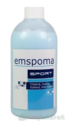 Emspoma Chladivá modrá "M" masážna emulzia 500 ml
