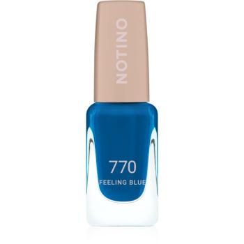 Notino Gel Effect Nail Polish lak na nechty s gélovým efektom 770 Feeling Blue 10 ml