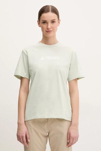 Tričko adidas TERREX dámske, zelená farba, JF9133