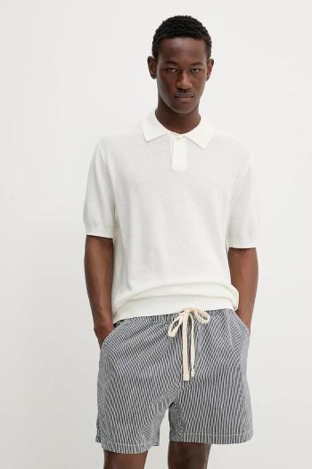 Bavlnené polo tričko Levi's hnedá farba, jednofarebné, A7294